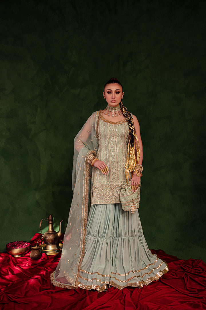 Maria Osama Khan | Salma Sitara | QAYAAS by Maria Osama Khan - Designer Dress - Type: Ladies Clothes - Available at Libayah - 100% Original