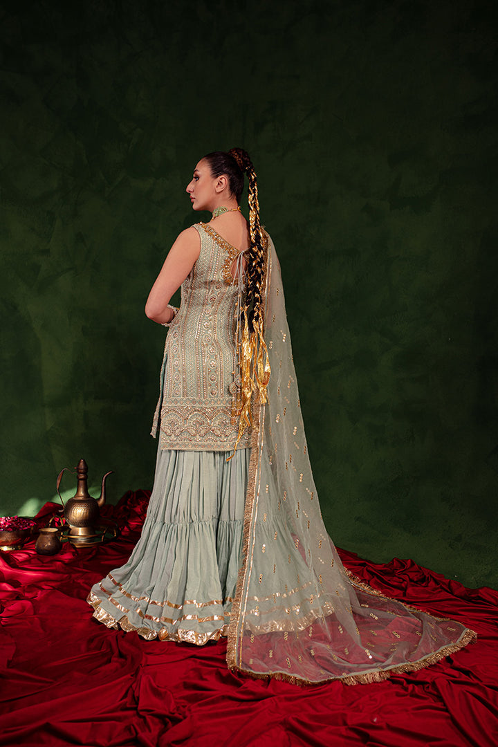 Maria Osama Khan | Salma Sitara | QAYAAS by Maria Osama Khan - Designer Dress - Type: Ladies Clothes - Available at Libayah - 100% Original