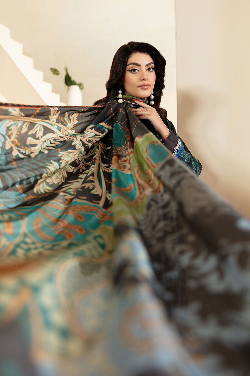 Ramsha | Mashaal Luxury Lawn | L-1301 by Ramsha - Designer Dress - Type: Ladies Clothes - Available at Libayah - 100% Original