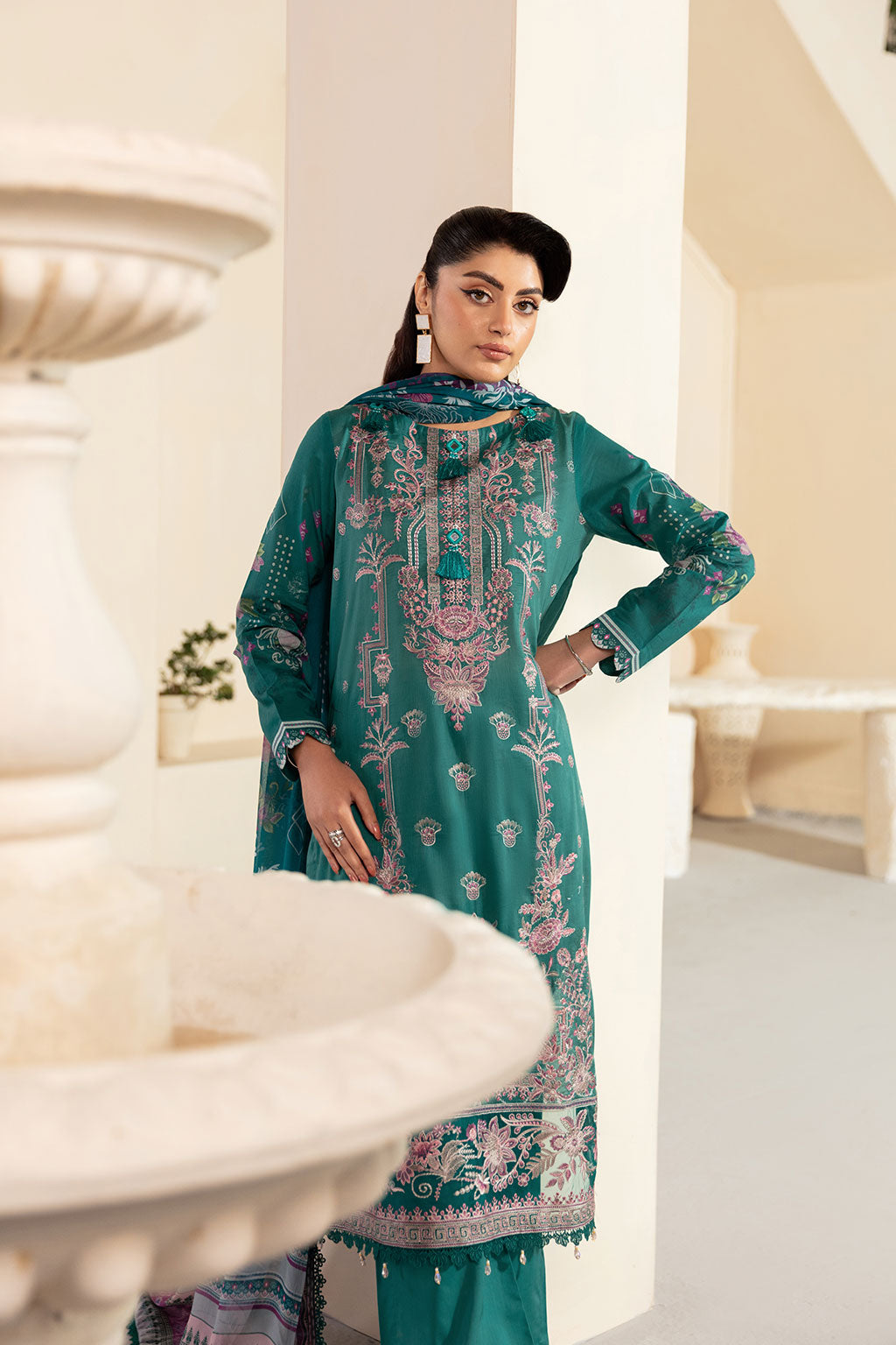 Ramsha | Mashaal Luxury Lawn | L-1310 by Ramsha - Designer Dress - Type: Ladies Clothes - Available at Libayah - 100% Original