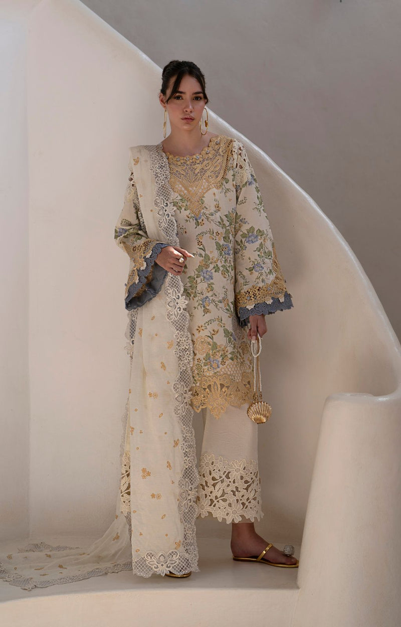 AJR Couture | Printakari Lawn 25 | Maze by AJR Couture - Designer Dress - Type: Ladies Clothes - Available at Libayah - 100% Original