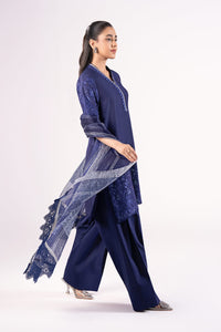 Maria B | Basics RTW | 3 Pc Embroidered Dobby Suit | MB-CS25-137 by Maria B - Designer Dress - Type: Ladies Clothes - Available at Libayah - 100% Original