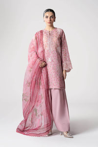 Maria B | Basics RTW | 3 Pc Embroidered Dobby Suit | MB-CS25-145 by Maria B - Designer Dress - Type: Ladies Clothes - Available at Libayah - 100% Original