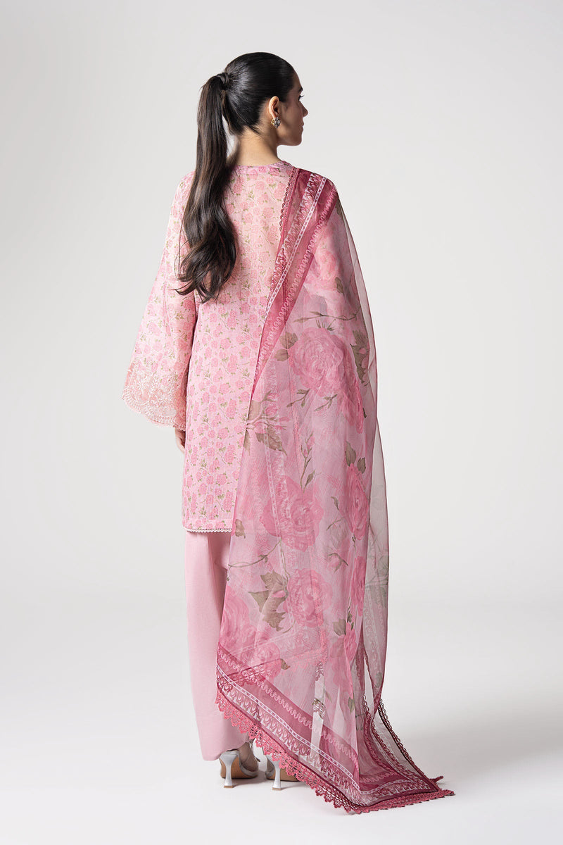 Maria B | Basics RTW | 3 Pc Embroidered Dobby Suit | MB-CS25-145 by Maria B - Designer Dress - Type: Ladies Clothes - Available at Libayah - 100% Original