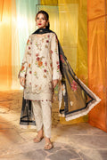 Maria B | M Basic Summer Lawn 25 | MB-CUS25-702B by Maria B - Designer Dress - Type: Ladies Clothes - Available at Libayah - 100% Original