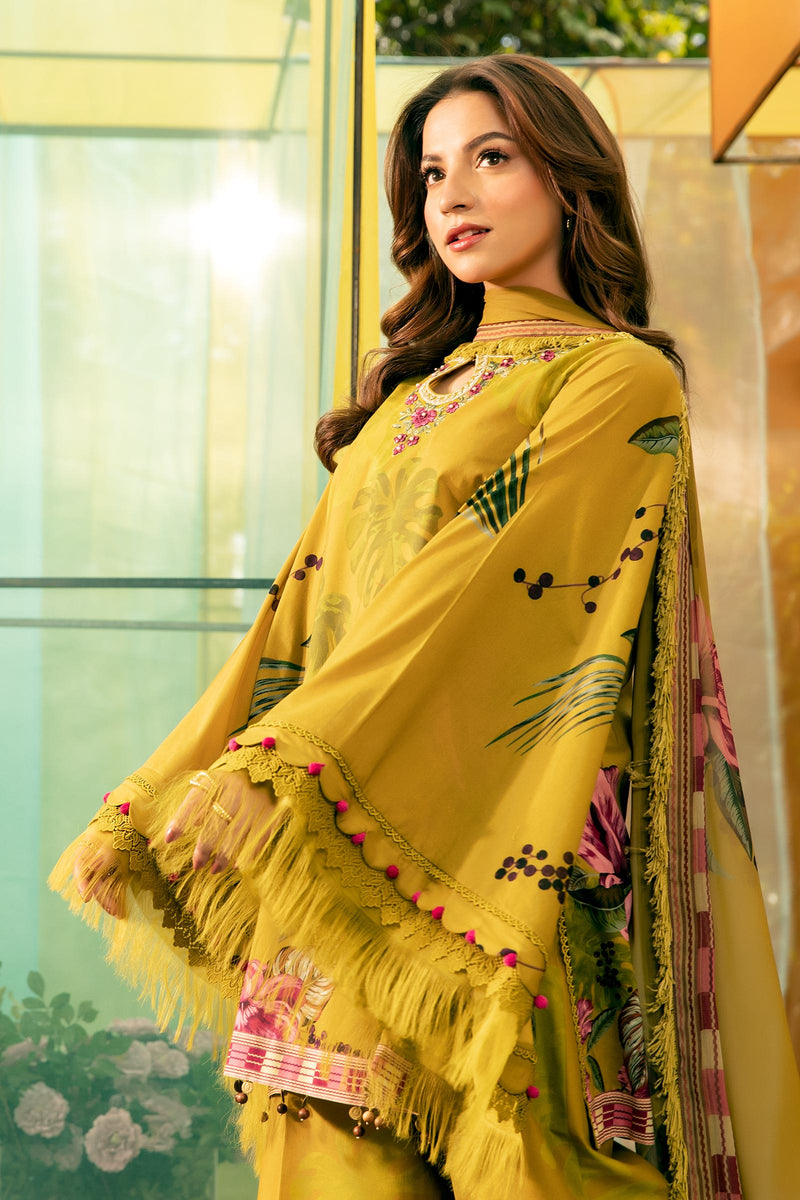 Maria B | M Basic Summer Lawn 25 | MB-CUS25-710A by Maria B - Designer Dress - Type: Ladies Clothes - Available at Libayah - 100% Original