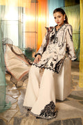 Maria B | M Basic Summer Lawn 25 | MB-CUS25-713B by Maria B - Designer Dress - Type: Ladies Clothes - Available at Libayah - 100% Original