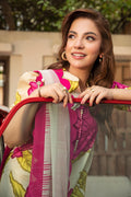 Maria B | Eid Basic Lawn | MB-CUS25-902B by Maria B - Designer Dress - Type: Ladies Clothes - Available at Libayah - 100% Original