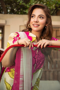 Maria B | Eid Basic Lawn | MB-CUS25-902B by Maria B - Designer Dress - Type: Ladies Clothes - Available at Libayah - 100% Original