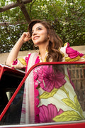 Maria B | Eid Basic Lawn | MB-CUS25-902B by Maria B - Designer Dress - Type: Ladies Clothes - Available at Libayah - 100% Original