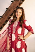 Maria B | Eid Basic Lawn | MB-CUS25-911A by Maria B - Designer Dress - Type: Ladies Clothes - Available at Libayah - 100% Original