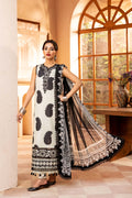 Maria B | Eid Basic Lawn | MB-CUS25-911B by Maria B - Designer Dress - Type: Ladies Clothes - Available at Libayah - 100% Original
