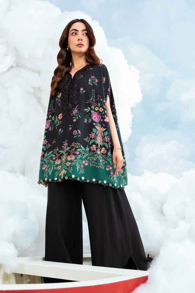 Maria B | M Basics Dreamscape Eid Lawn | MB-CUSV14-01B by Maria B - Designer Dress  - Type : Ladies Clothes - Available at Libayah - 100% Original 