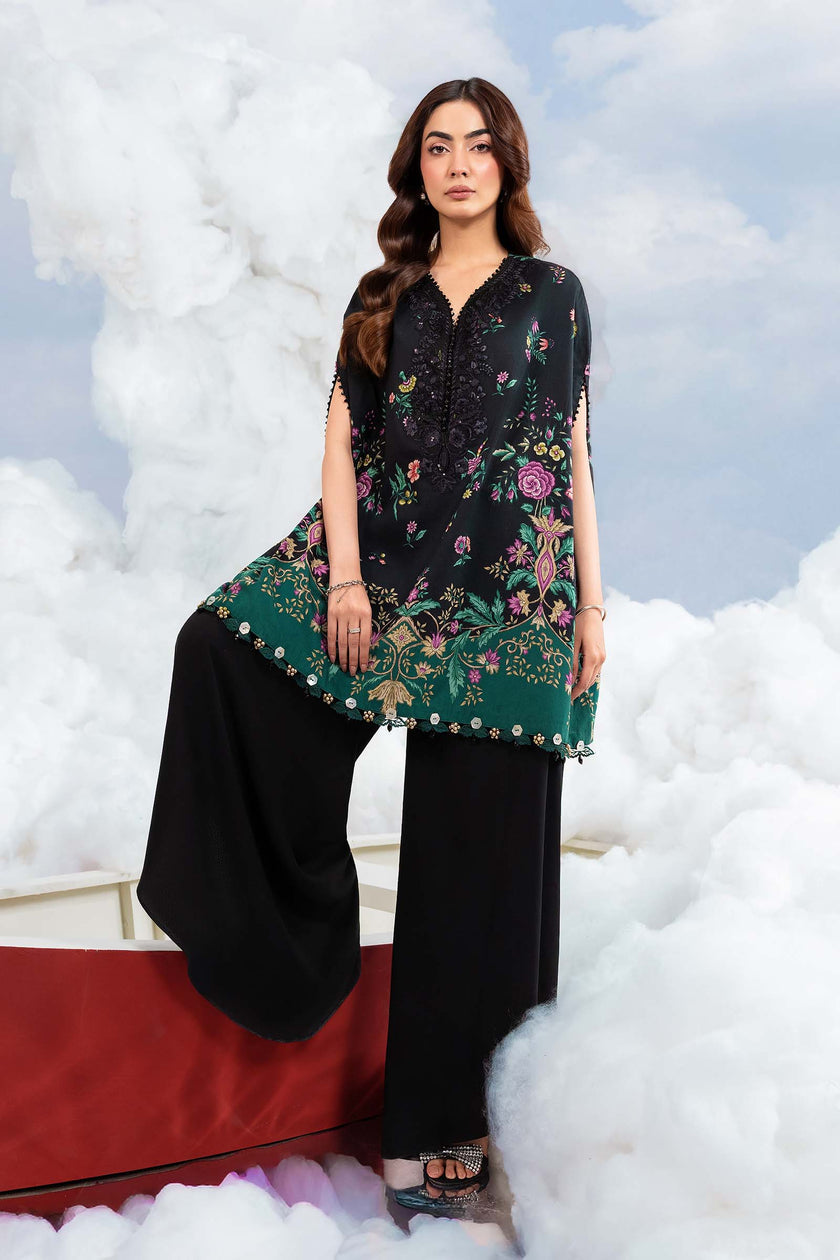 Maria B | M Basics Dreamscape Eid Lawn | MB-CUSV14-01B by Maria B - Designer Dress  - Type : Ladies Clothes - Available at Libayah - 100% Original 