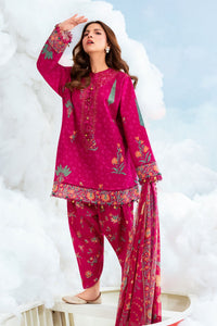 Maria B | M Basics Dreamscape Eid Lawn | MB-CUSV14-03B by Maria B - Designer Dress  - Type : Ladies Clothes - Available at Libayah - 100% Original 