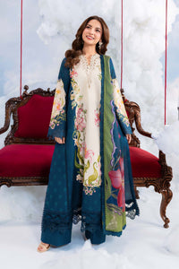 Maria B | M Basics Dreamscape Eid Lawn | MB-CUSV14-05B by Maria B - Designer Dress  - Type : Ladies Clothes - Available at Libayah - 100% Original 
