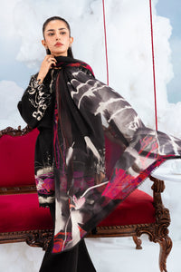 Maria B | M Basics Dreamscape Eid Lawn | MB-CUSV14-06A by Maria B - Designer Dress  - Type : Ladies Clothes - Available at Libayah - 100% Original 