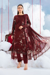Maria B | M Basics Dreamscape Eid Lawn | MB-CUSV14-07A by Maria B - Designer Dress  - Type : Ladies Clothes - Available at Libayah - 100% Original 