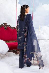 Maria B | M Basics Dreamscape Eid Lawn | MB-CUSV14-07B by Maria B - Designer Dress  - Type : Ladies Clothes - Available at Libayah - 100% Original 