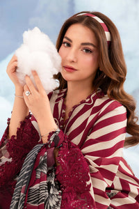 Maria B | M Basics Dreamscape Eid Lawn | MB-CUSV14-08B by Maria B - Designer Dress  - Type : Ladies Clothes - Available at Libayah - 100% Original 