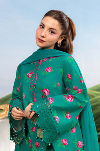 Maria B | M Basics Dreamscape Eid Lawn | MB-CUSV14-09A by Maria B - Designer Dress  - Type : Ladies Clothes - Available at Libayah - 100% Original 