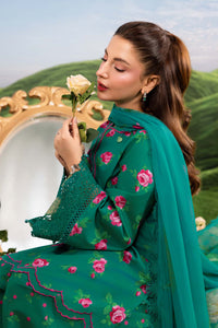 Maria B | M Basics Dreamscape Eid Lawn | MB-CUSV14-09A by Maria B - Designer Dress  - Type : Ladies Clothes - Available at Libayah - 100% Original 