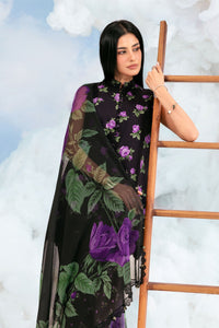 Maria B | M Basics Dreamscape Eid Lawn | MB-CUSV14-09B by Maria B - Designer Dress  - Type : Ladies Clothes - Available at Libayah - 100% Original 