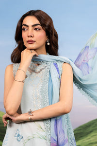 Maria B | M Basics Dreamscape Eid Lawn | MB-CUSV14-10A by Maria B - Designer Dress  - Type : Ladies Clothes - Available at Libayah - 100% Original 