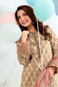Maria B | M Basics Dreamscape Eid Lawn | MB-CUSV14-12A by Maria B - Designer Dress  - Type : Ladies Clothes - Available at Libayah - 100% Original 