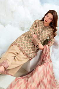 Maria B | M Basics Dreamscape Eid Lawn | MB-CUSV14-12A by Maria B - Designer Dress  - Type : Ladies Clothes - Available at Libayah - 100% Original 