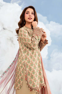 Maria B | M Basics Dreamscape Eid Lawn | MB-CUSV14-12A by Maria B - Designer Dress  - Type : Ladies Clothes - Available at Libayah - 100% Original 