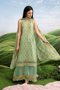 Maria B | M Basics Dreamscape Eid Lawn | MB-CUSV14-12B by Maria B - Designer Dress  - Type : Ladies Clothes - Available at Libayah - 100% Original 