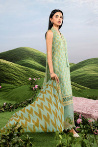 Maria B | M Basics Dreamscape Eid Lawn | MB-CUSV14-12B by Maria B - Designer Dress  - Type : Ladies Clothes - Available at Libayah - 100% Original 