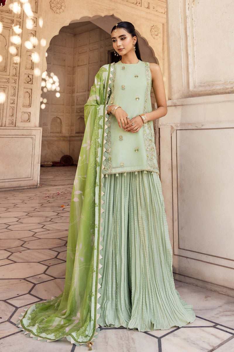 Maria B | Festive 25 | MB-FUS25-801 by Maria B - Designer Dress  - Type : Ladies Clothes - Available at Libayah - 100% Original 