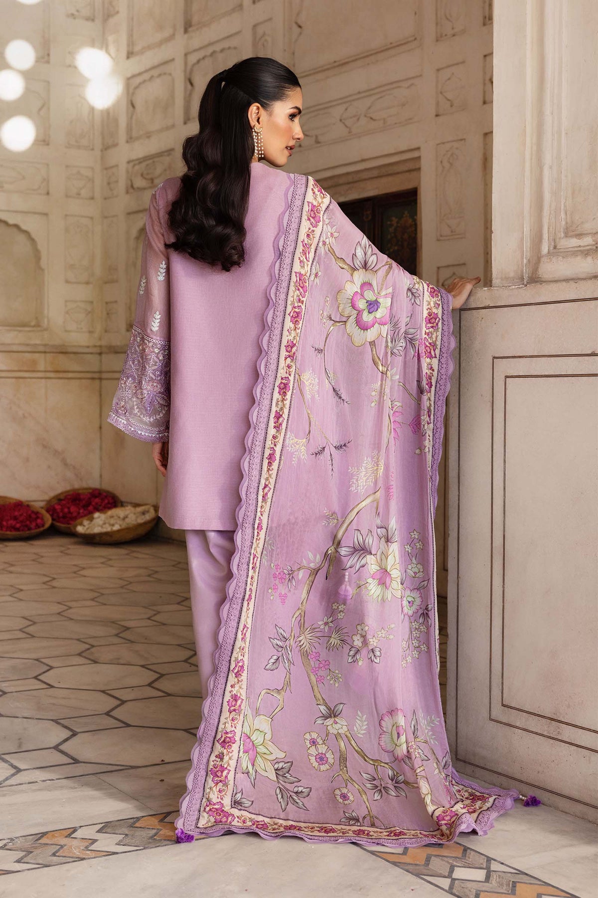 Maria B | Festive 25 | MB-FUS25-802 by Maria B - Designer Dress  - Type : Ladies Clothes - Available at Libayah - 100% Original 