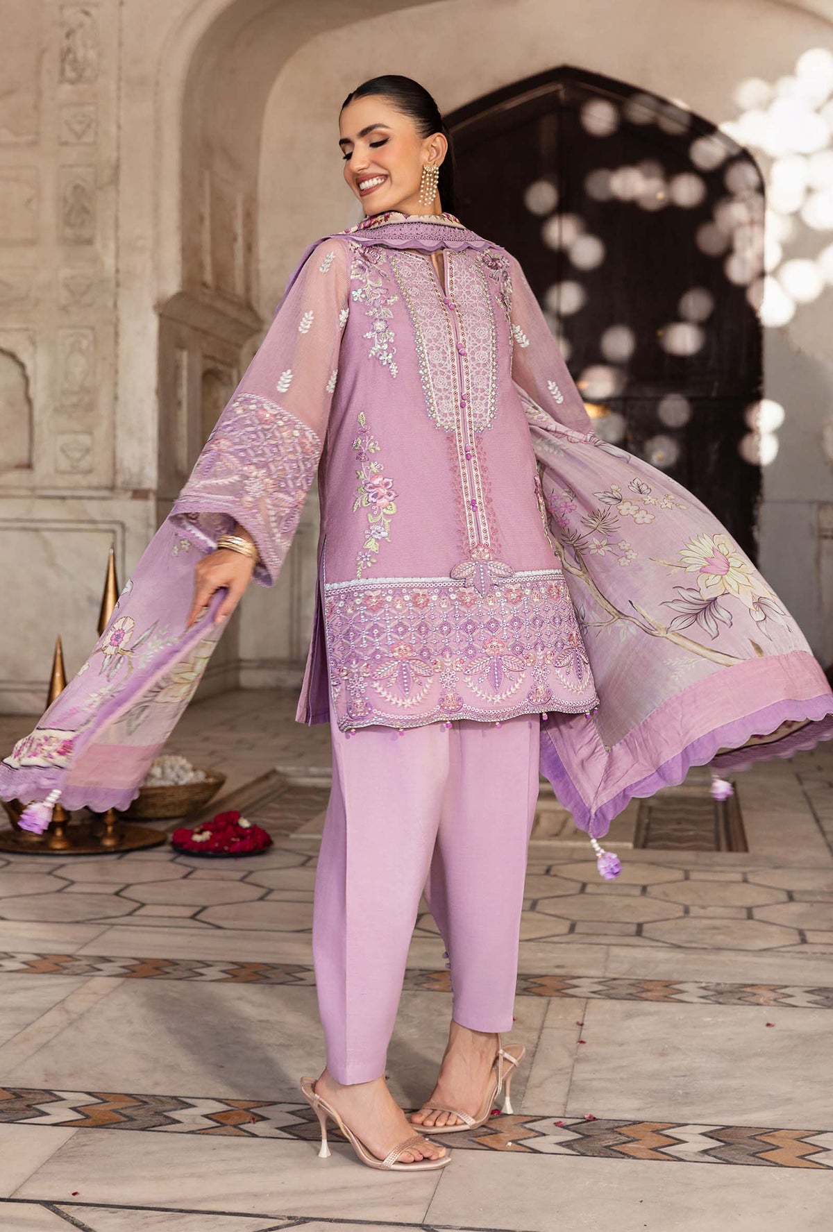 Maria B | Festive 25 | MB-FUS25-802 by Maria B - Designer Dress  - Type : Ladies Clothes - Available at Libayah - 100% Original 