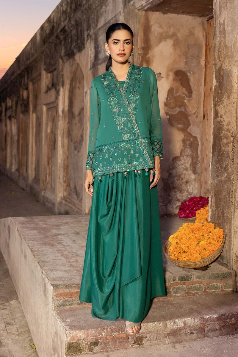 Maria B | Festive 25 | MB-FUS25-803 by Maria B - Designer Dress  - Type : Ladies Clothes - Available at Libayah - 100% Original 