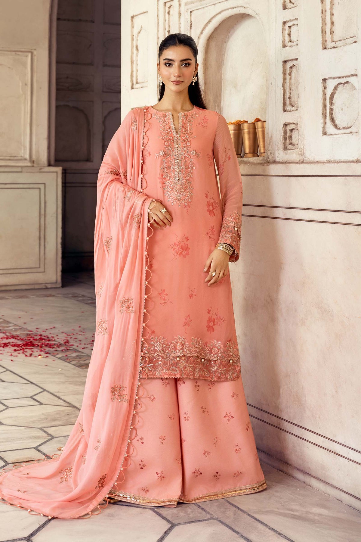 Maria B | Festive 25 | MB-FUS25-807 by Maria B - Designer Dress  - Type : Ladies Clothes - Available at Libayah - 100% Original 