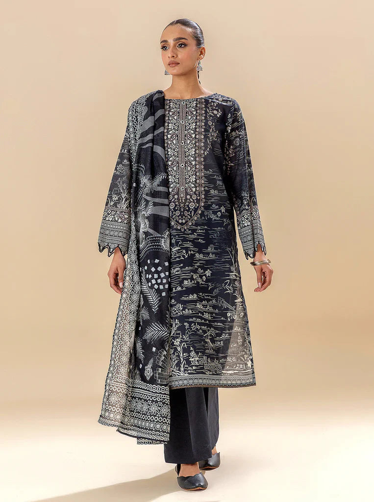 Morbagh | Lawn Collection 24 | EBONY STREAMS by Morbagh - Designer Dress - Type: Ladies Clothes - Available at Libayah - 100% Original