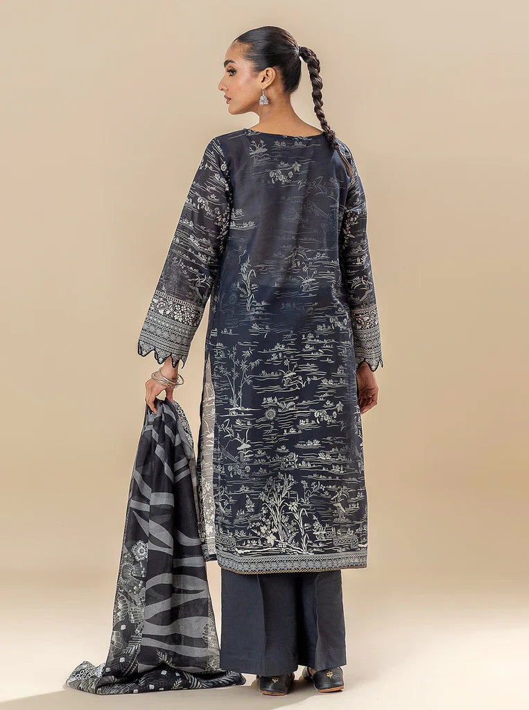 Morbagh | Lawn Collection 24 | EBONY STREAMS by Morbagh - Designer Dress - Type: Ladies Clothes - Available at Libayah - 100% Original