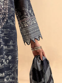 Morbagh | Lawn Collection 24 | EBONY STREAMS by Morbagh - Designer Dress - Type: Ladies Clothes - Available at Libayah - 100% Original