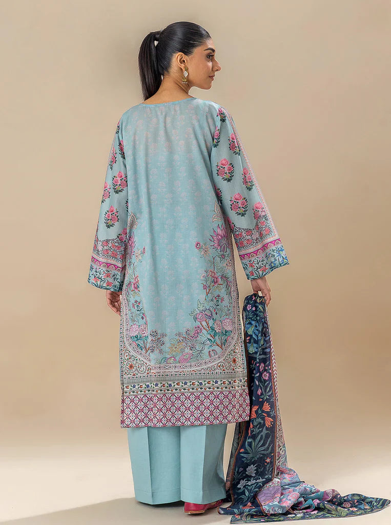 Morbagh | Lawn Collection 24 | SOUL BLUE by Morbagh - Designer Dress - Type: Ladies Clothes - Available at Libayah - 100% Original