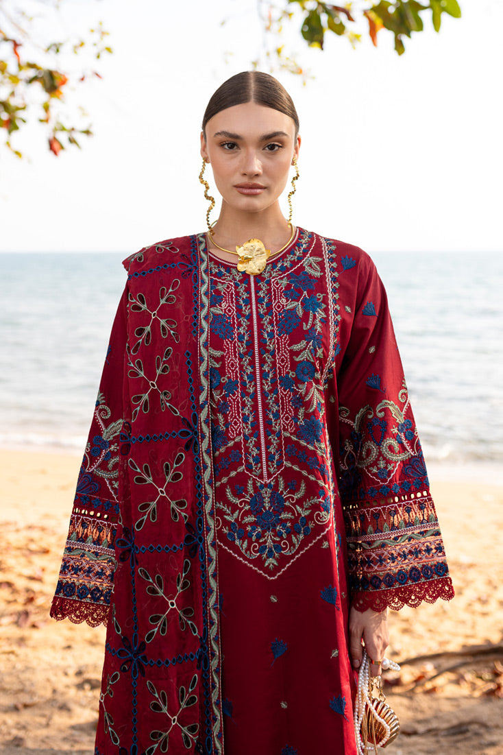 Marjjan | Fasana Lawn | MBL-07 A by Marjjan - Designer Dress - Type: Ladies Clothes - Available at Libayah - 100% Original