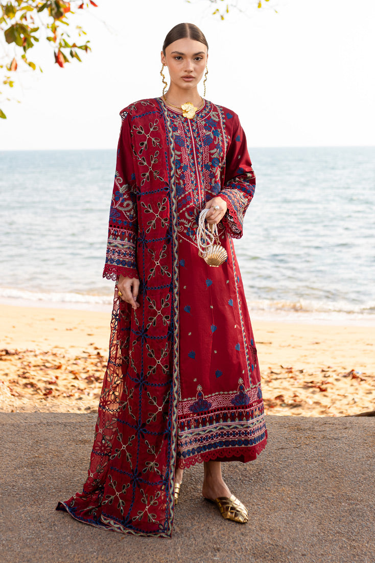 Marjjan | Fasana Lawn | MBL-07 A by Marjjan - Designer Dress - Type: Ladies Clothes - Available at Libayah - 100% Original
