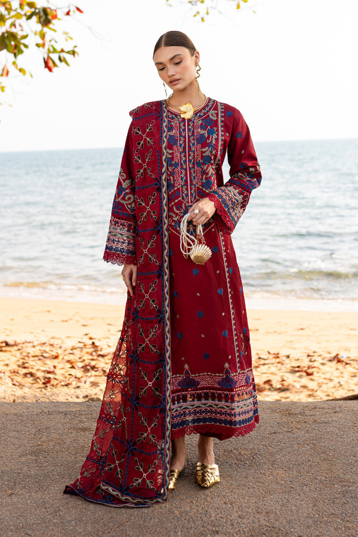 Marjjan | Fasana Lawn | MBL-07 A by Marjjan - Designer Dress - Type: Ladies Clothes - Available at Libayah - 100% Original
