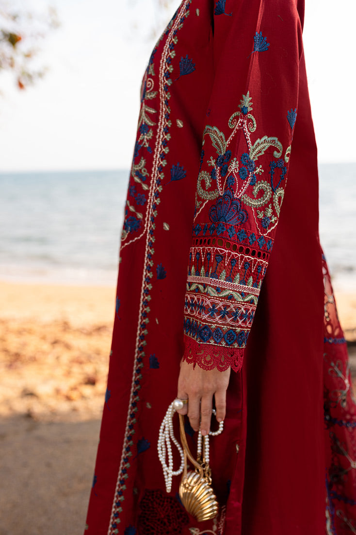 Marjjan | Fasana Lawn | MBL-07 A by Marjjan - Designer Dress - Type: Ladies Clothes - Available at Libayah - 100% Original