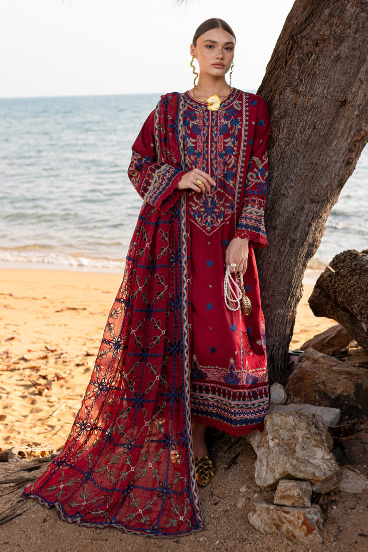 Marjjan | Fasana Lawn | MBL-07 A by Marjjan - Designer Dress - Type: Ladies Clothes - Available at Libayah - 100% Original