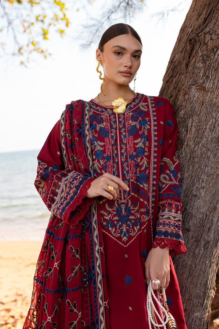Marjjan | Fasana Lawn | MBL-07 A by Marjjan - Designer Dress - Type: Ladies Clothes - Available at Libayah - 100% Original