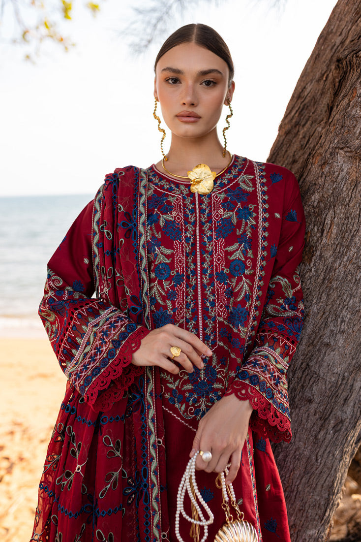 Marjjan | Fasana Lawn | MBL-07 A by Marjjan - Designer Dress - Type: Ladies Clothes - Available at Libayah - 100% Original
