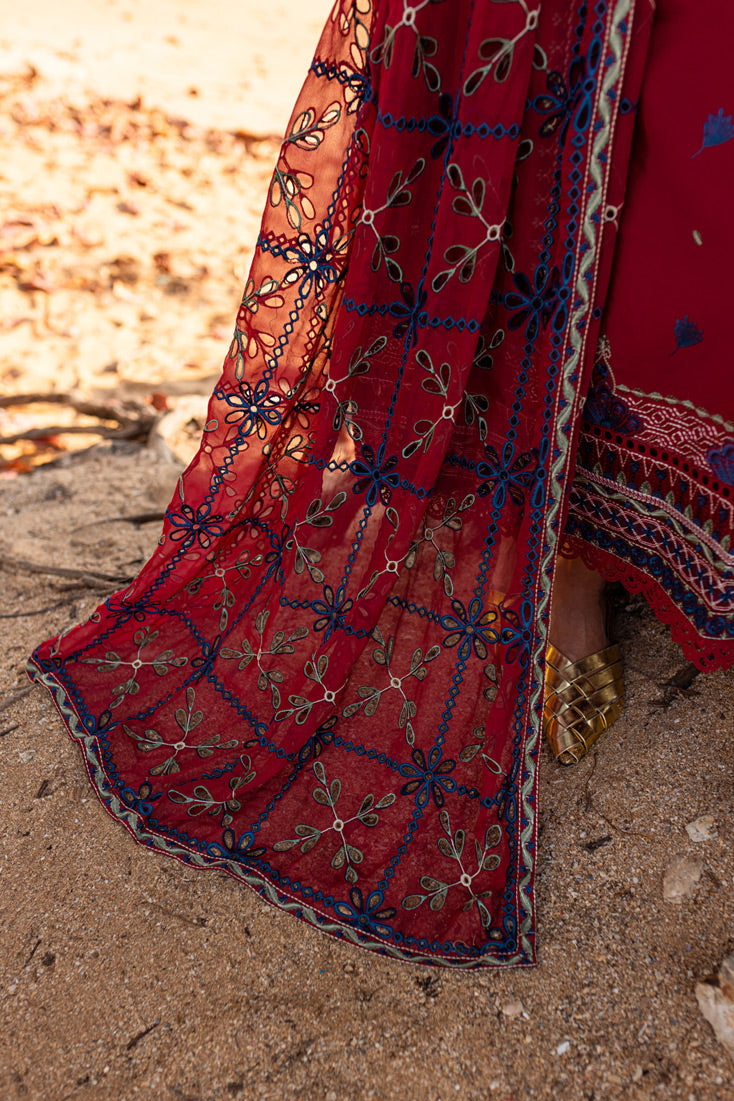 Marjjan | Fasana Lawn | MBL-07 A by Marjjan - Designer Dress - Type: Ladies Clothes - Available at Libayah - 100% Original